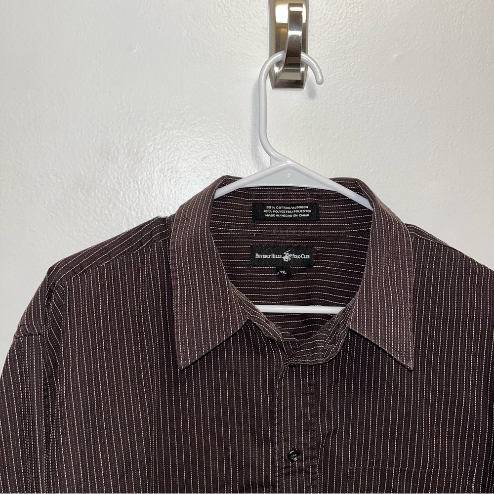 Beverly Hills Polo Club Long Sleeve Button-Down Shirt